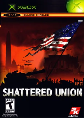 Shattered Union (USA) box cover front